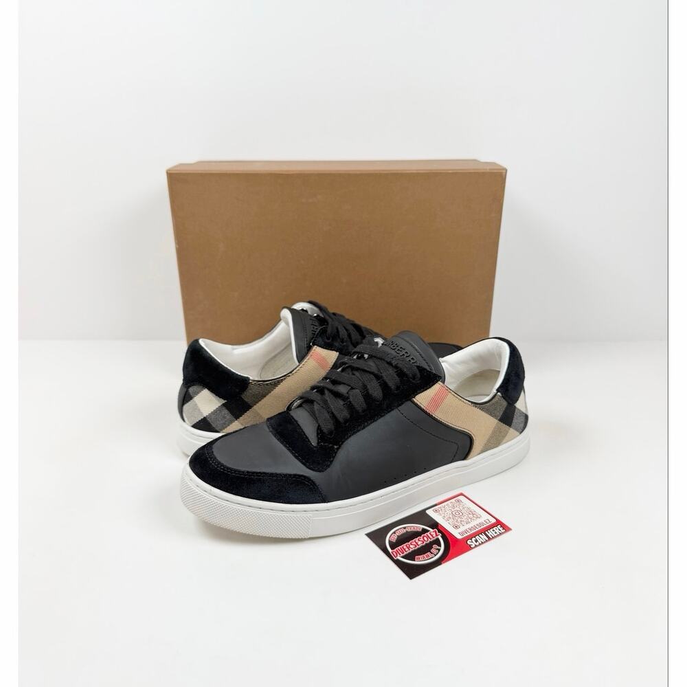 Size 41EU/8US - Burberry Low Top Check - Picture 1 of 8